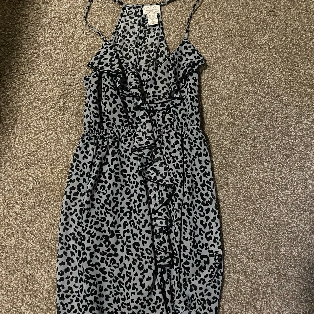 Cheetah Print Dress